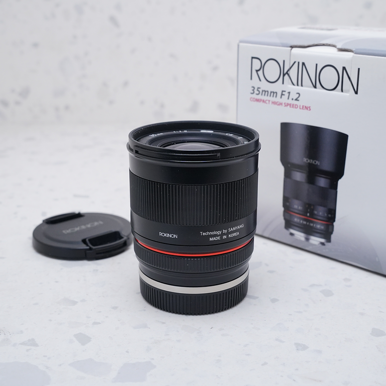 Rokinon 35mm f/1.2 ED AS UMC CS para Sony E - USADO 4