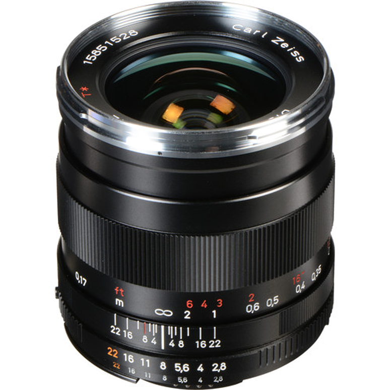 ZEISS Distagon T* 25mm f/2.8 ZF.2 para Nikon F - USADO 1