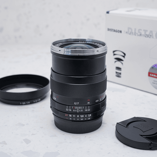 ZEISS Distagon T* 25mm f/2.8 ZF.2 para Nikon F - USADO 4