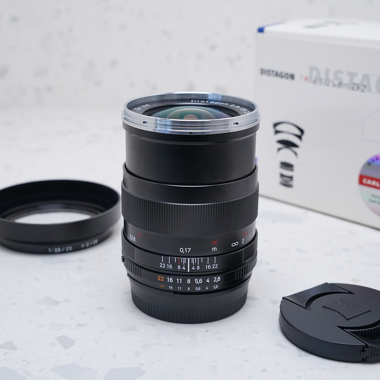 ZEISS Distagon T* 25mm f/2.8 ZF.2 para Nikon F - USADO 4