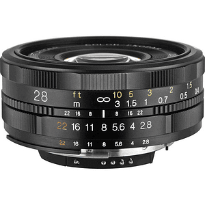 Voigtlander 28mm f/2.8 Color Skopar SL II para Nikon - USADO
