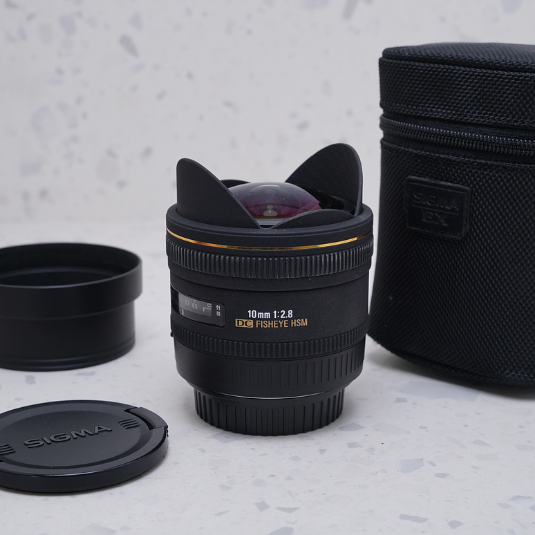 Sigma 10mm f/2.8 EX DC HSM Fisheye para Canon - USADO 2