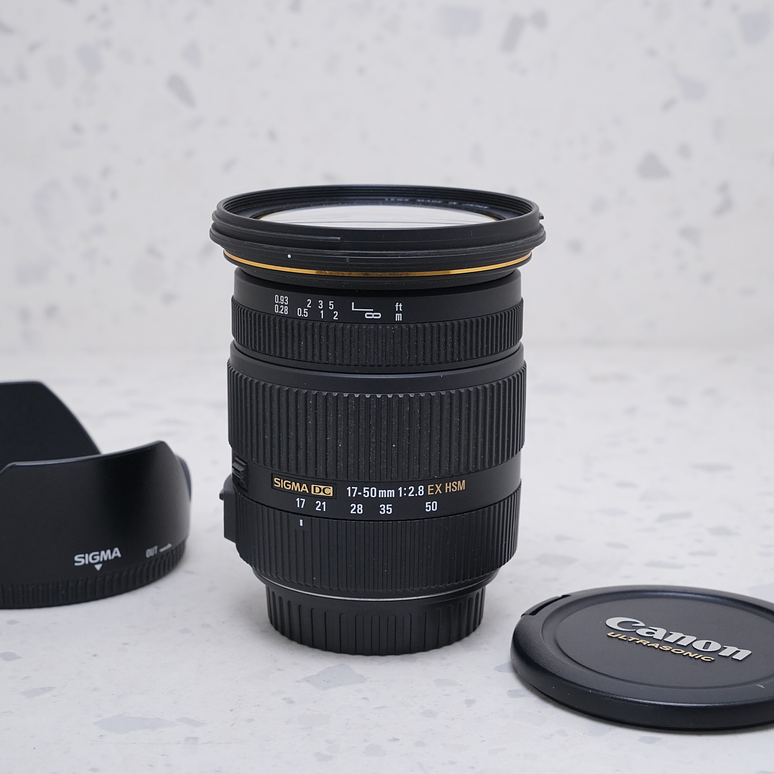 Sigma 17-50mm f/2.8 EX DC OS HSM para Canon EF - USADO 2