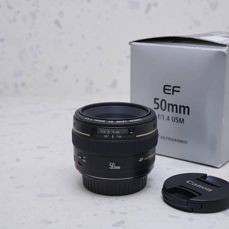 Lente Canon EF 50mm f/1.4 USM - USADO  3