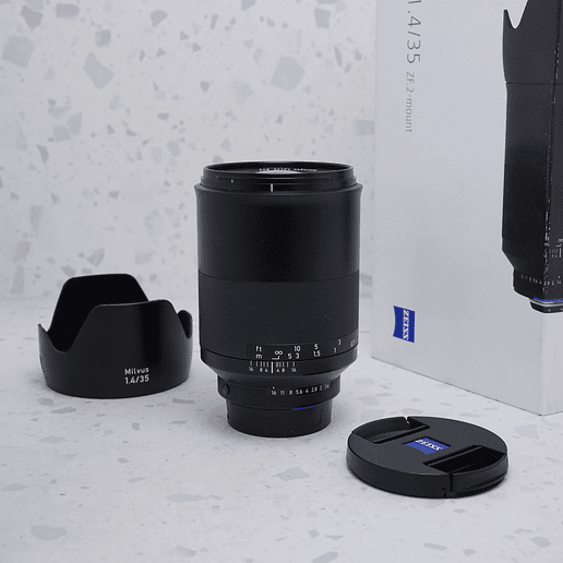 ZEISS Milvus 35mm f/1.4 ZF.2 para Nikon F - USADO 4