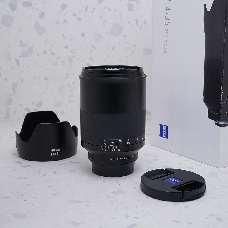 ZEISS Milvus 35mm f/1.4 ZF.2 para Nikon F - USADO 4