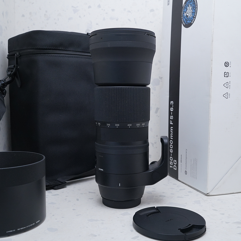 Sigma 150-600mm f/5-6.3 DG OS HSM Contemporary para Canon EF - USADO 3