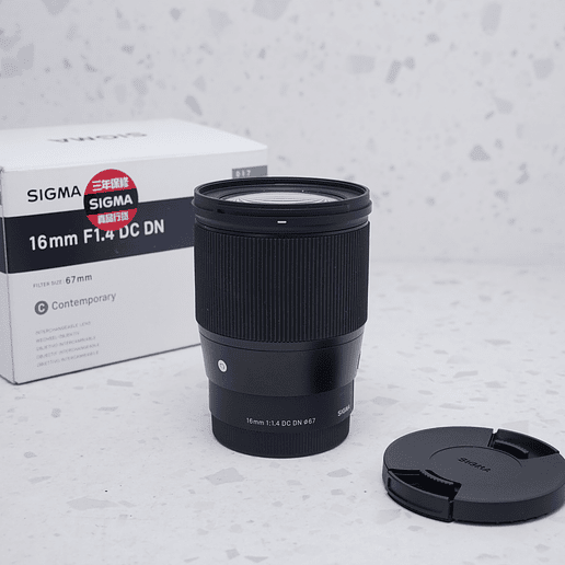Sigma 16mm f/1.4 DC DN Sony - USADO 3