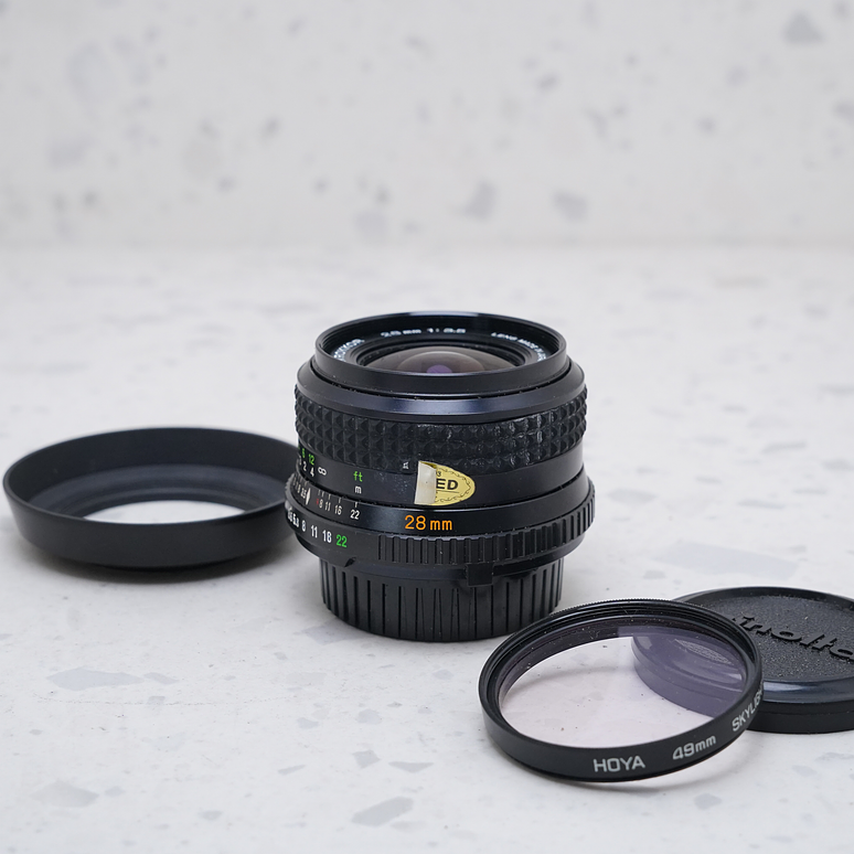 Minolta MD W.Rokkor 28mm f/3.5 - USADO 3