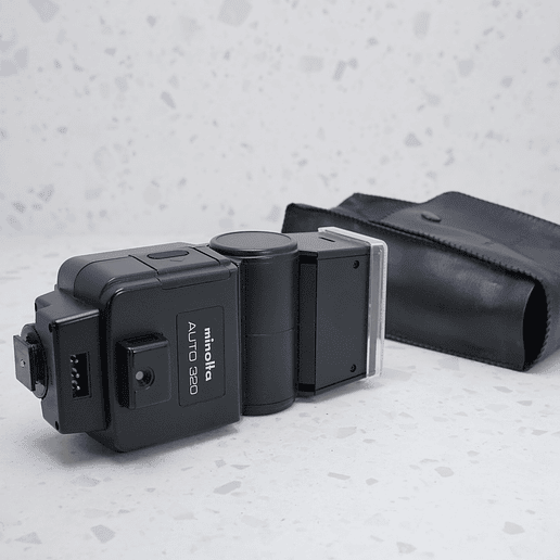 Flash Minolta Auto 320 - USADO 2