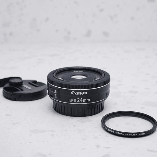 Canon EF-S 24mm f/2.8 STM - USADO 3