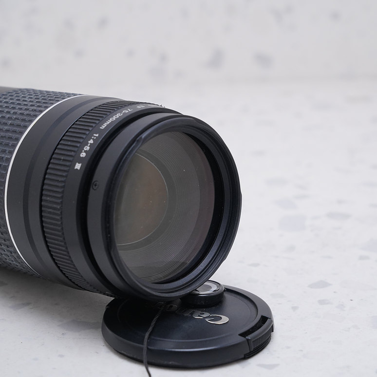 Canon EF 75 300mm f4-5.6 III - USADO 4
