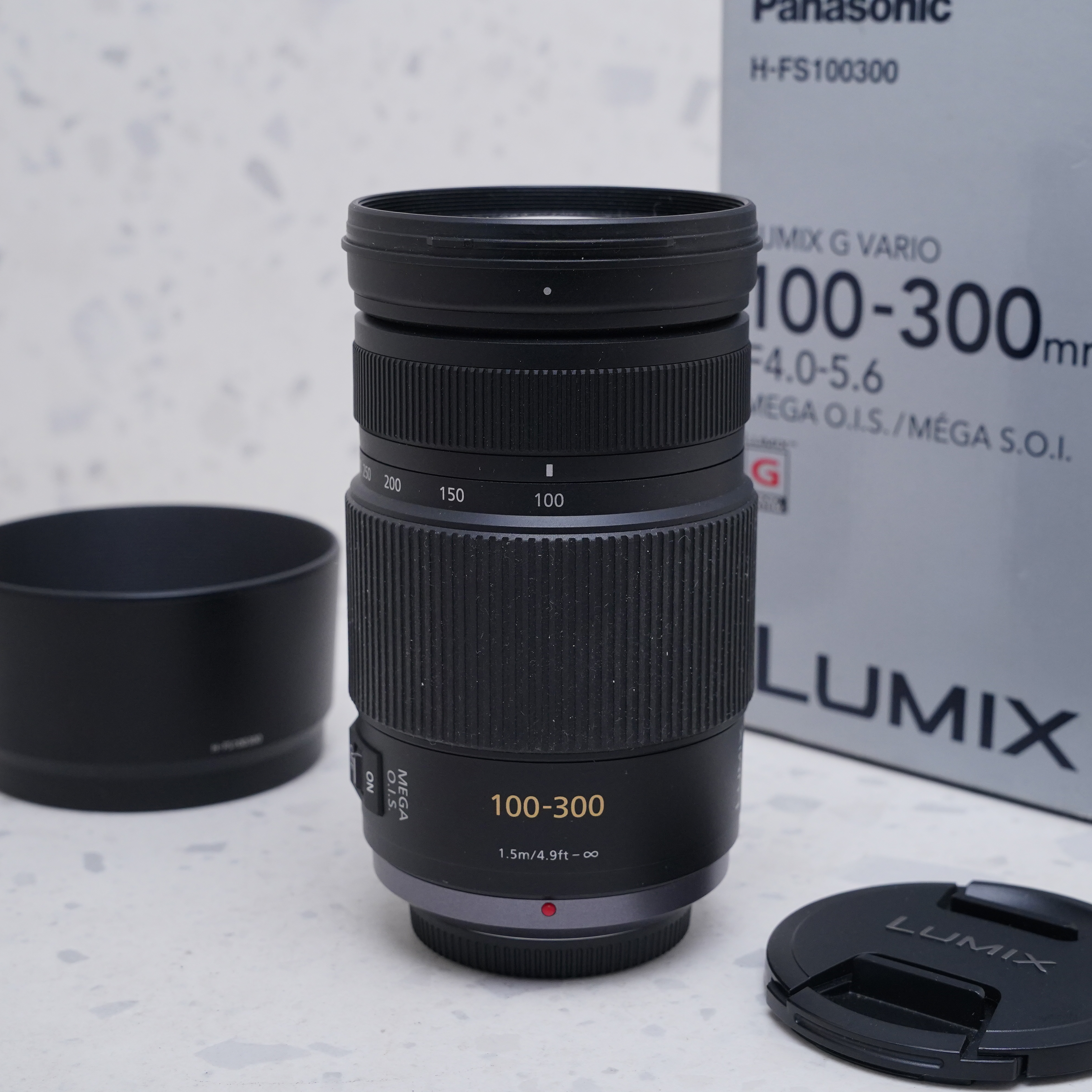 Panasonic Lumix G Vario 100-300mm F/4.0-5.6 OIS - USADO