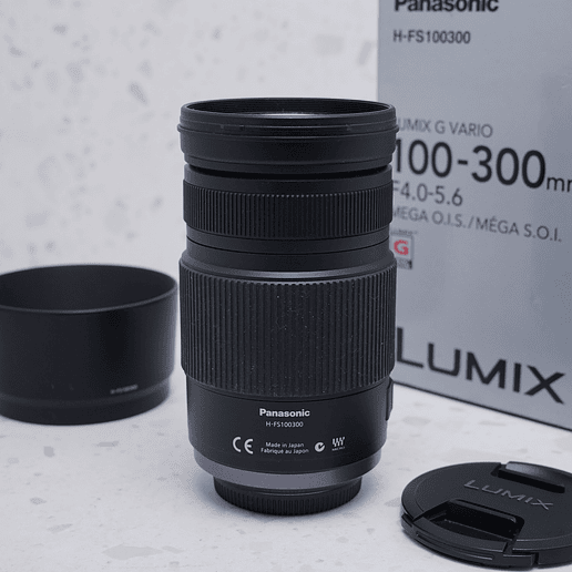Panasonic Lumix G Vario 100-300mm F/4.0-5.6 OIS - USADO 3