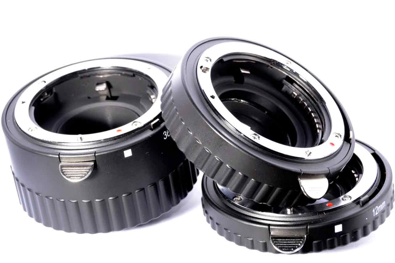 Tubos de Extensión SHOOT para Fotografía Macro Nikon - USADO