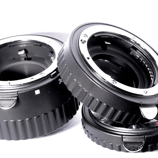 Tubos de Extensión SHOOT para Fotografía Macro Nikon - USADO 1