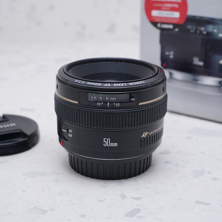 Lente Canon EF 50mm f/1.4 USM - USADO 2