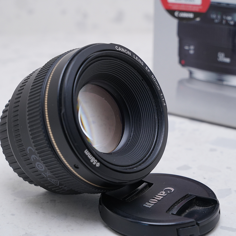 Lente Canon EF 50mm f/1.4 USM - USADO 4