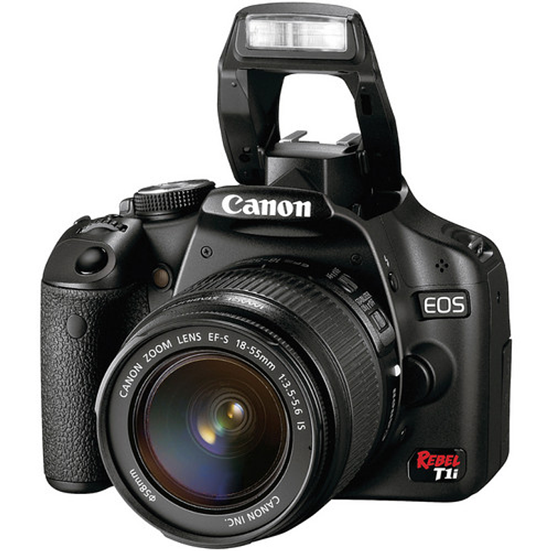  Canon EOS Rebel T1i +18-55mm f/3.5-5.6 IS - USADO 1