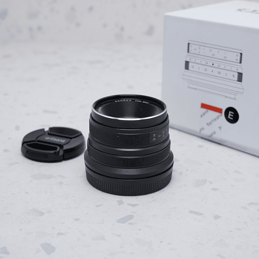 7Artisans 25mm f/1.8 para Sony E - USADO 4