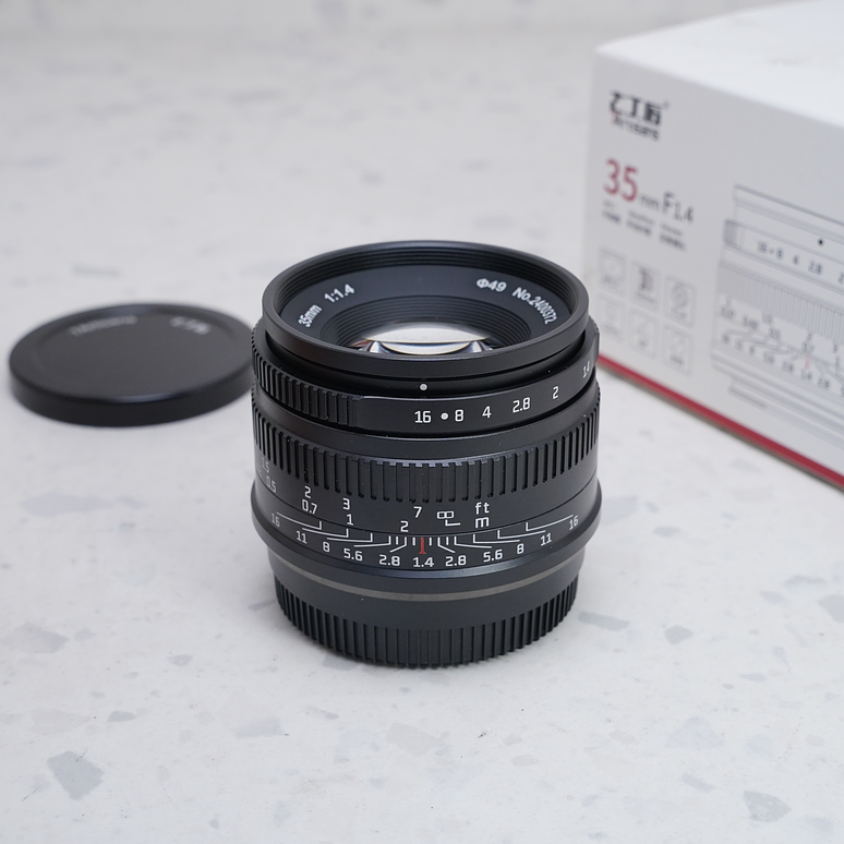 7Artisans 35 mm f/1.4 para Fujifilm - USADO 5