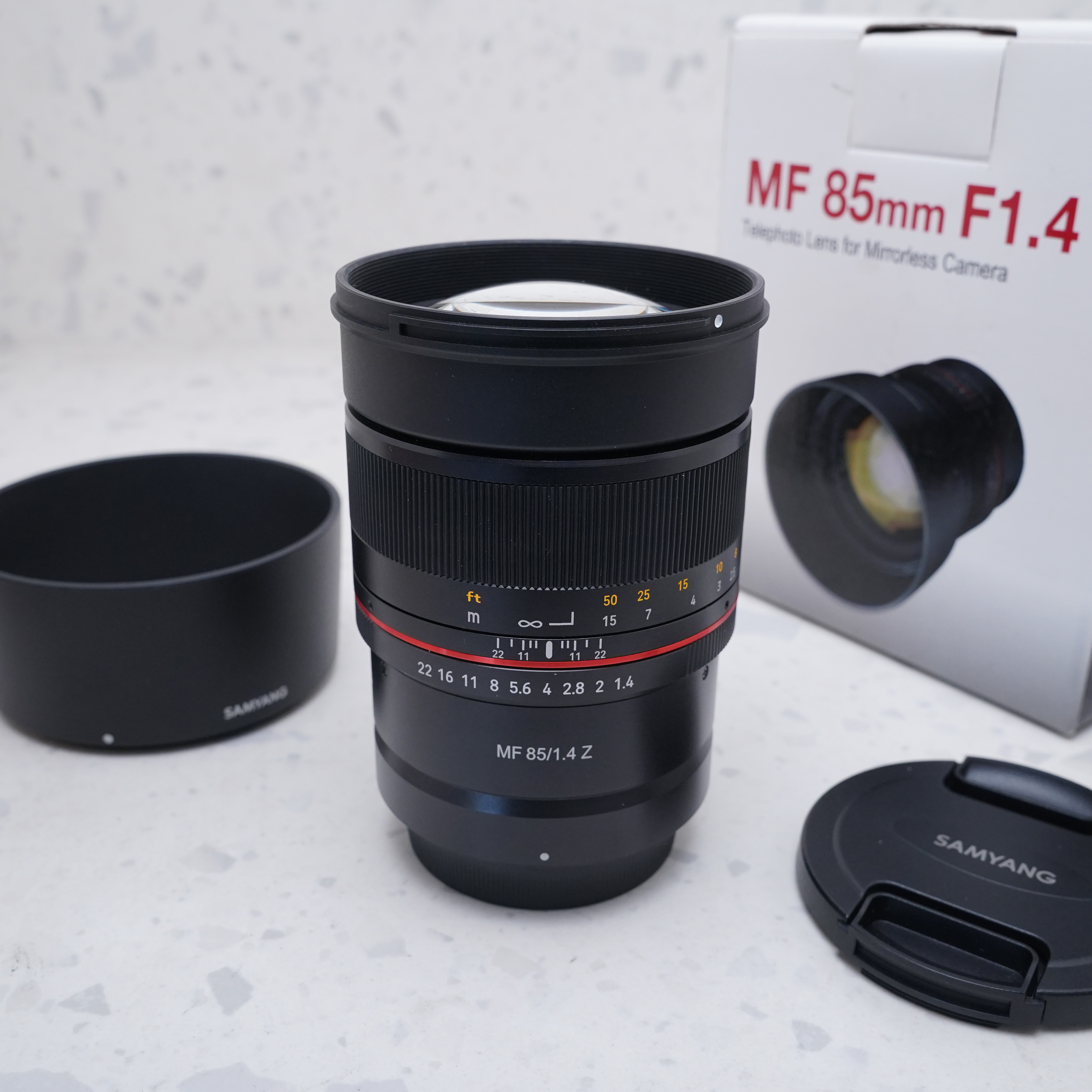 Samyang MF 85mm f/1.4 para Nikon Z - USADO