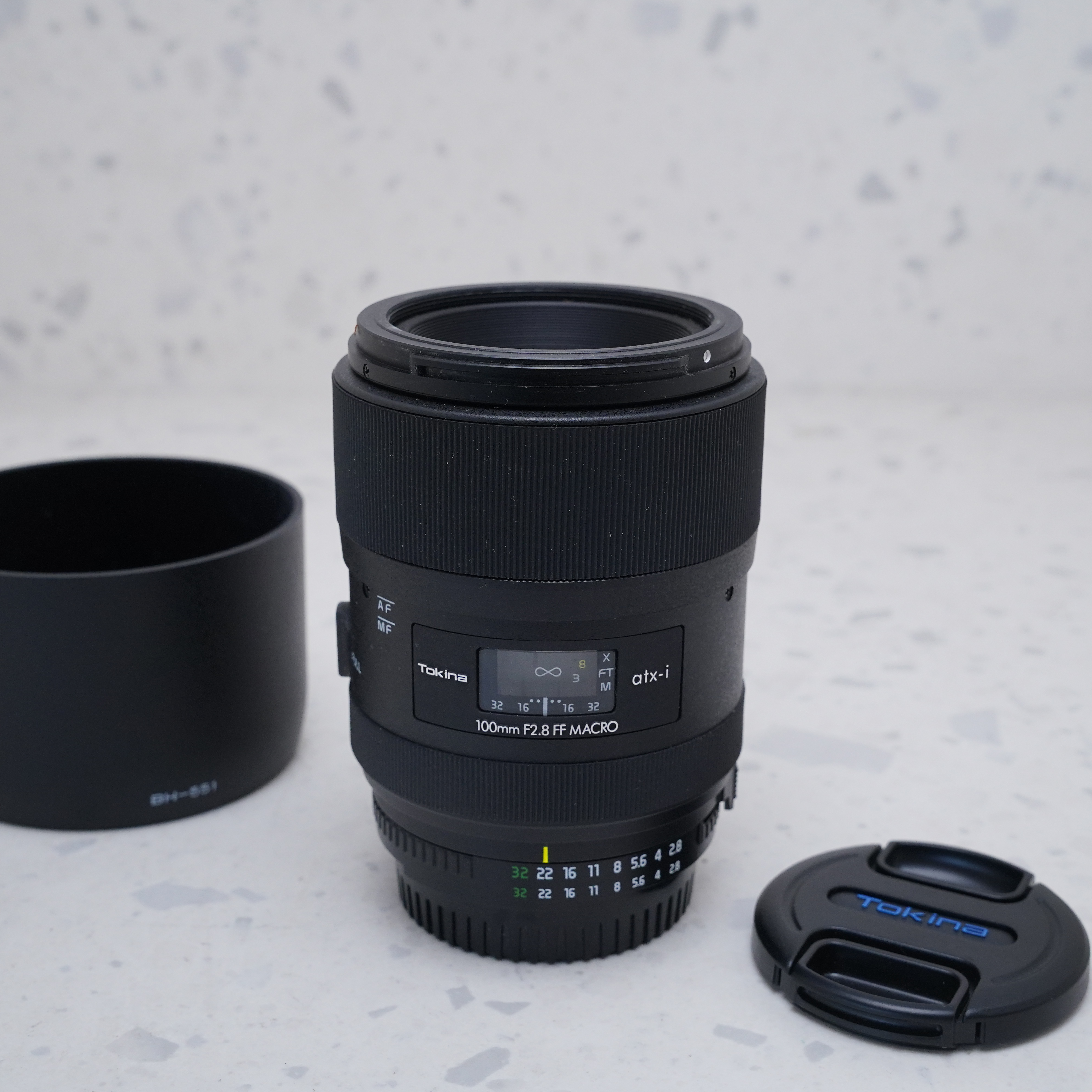 Tokina atx-i 100mm f/2.8 FF Macro para Nikon F - USADO