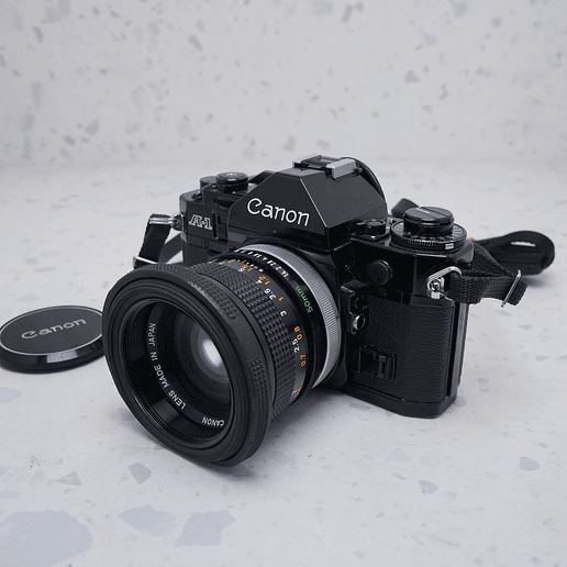 Canon A-1 + 50mm 1.4 - USADO 1