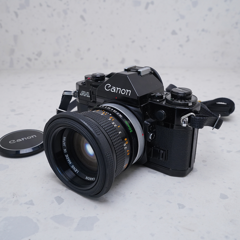 Canon A-1 + 50mm 1.4 - USADO 1
