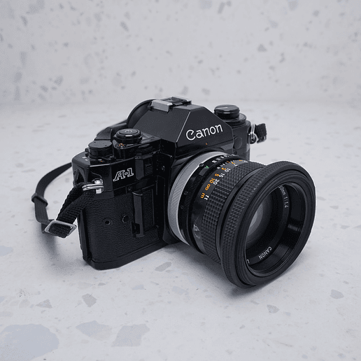 Canon A-1 + 50mm 1.4 - USADO 5