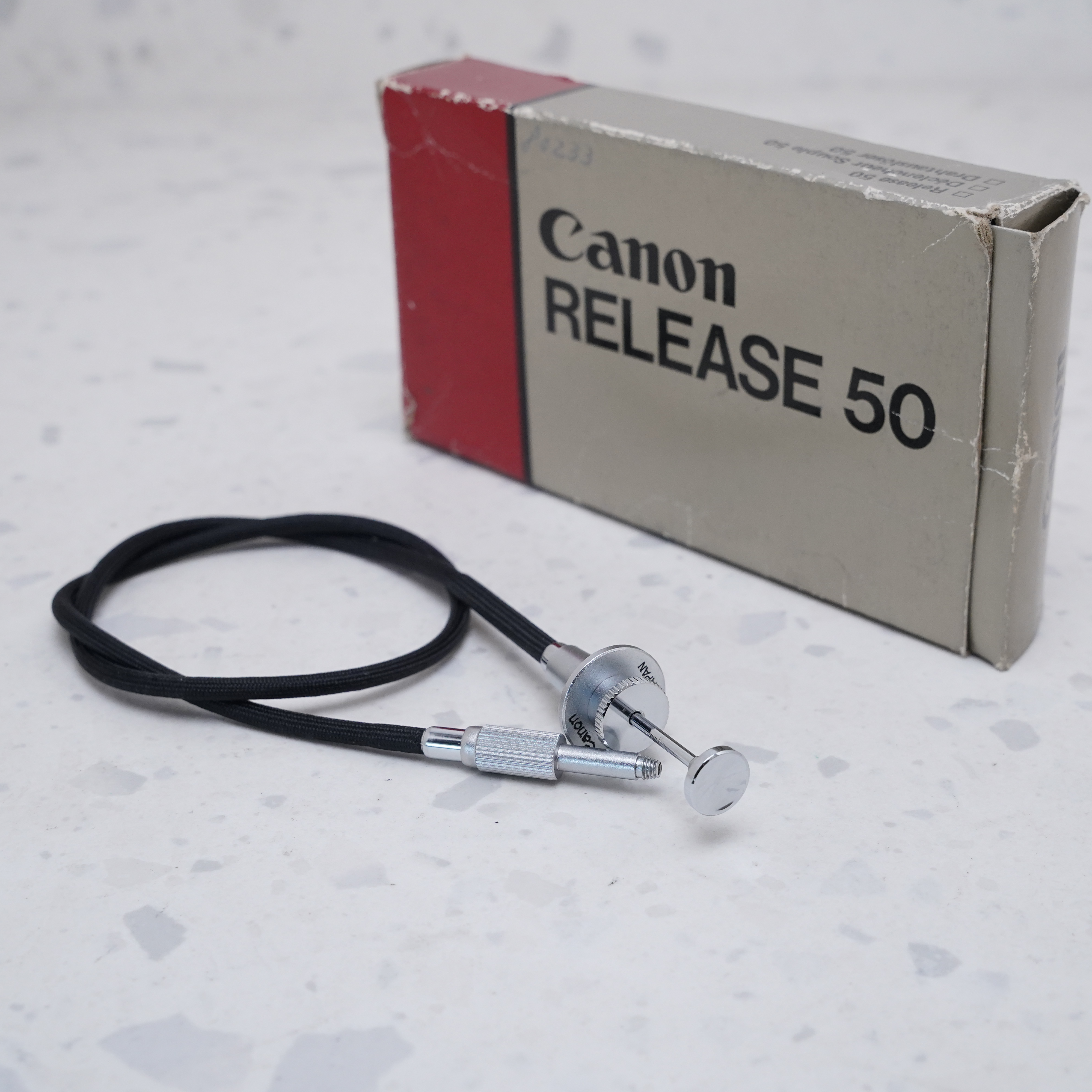 Canon Release 50 – Disparador Mecánico para Cámaras Canon FD y A-Series - USADO