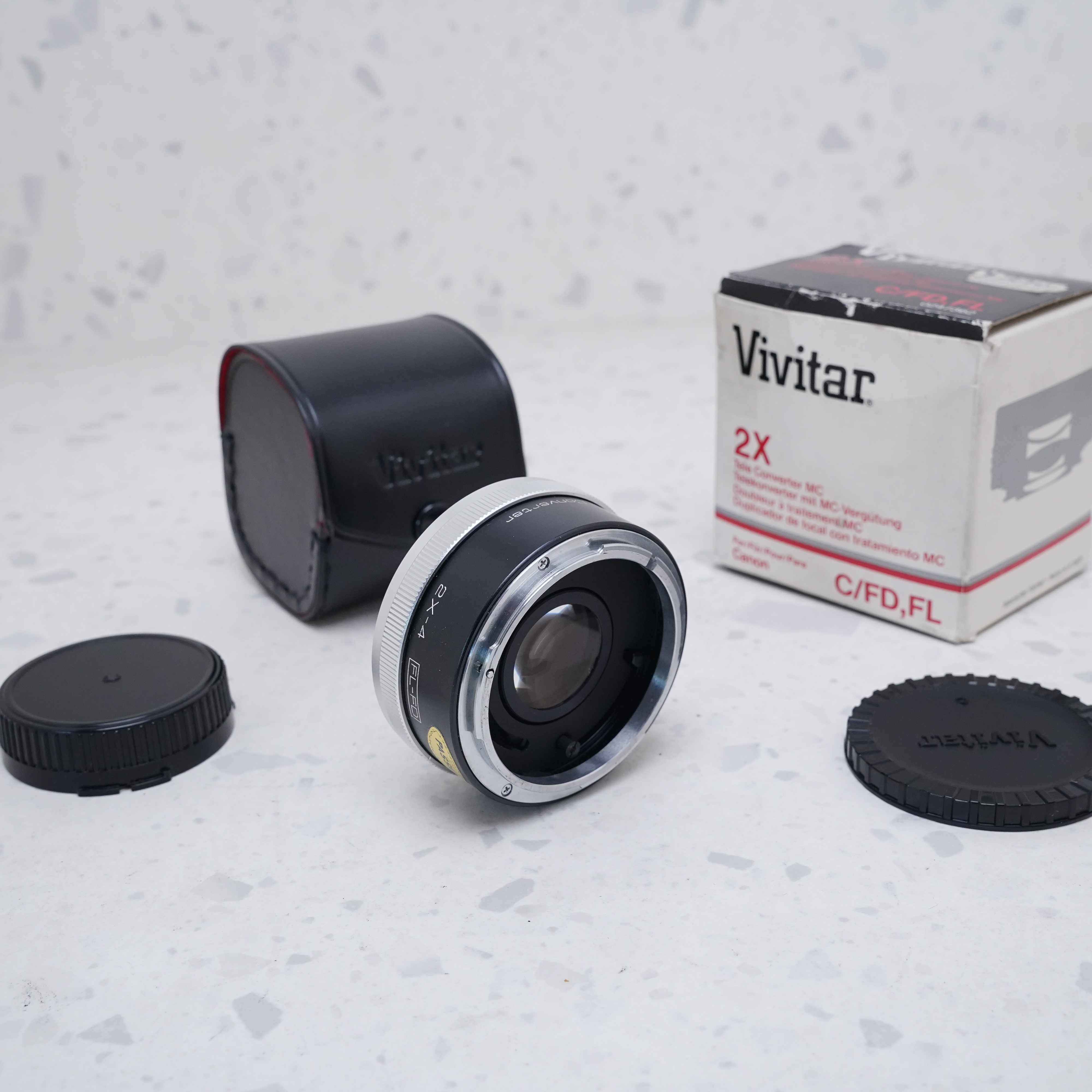 Vivitar 2X-4FL-FD – Teleconverrter 2X para Montura Canon FD - USADO