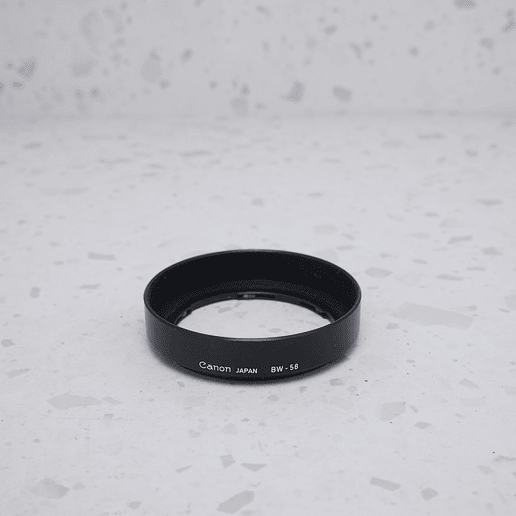 Parasol BW-58 Canon de 58mm - USADO 1