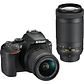 Nikon D5600 + 18-55mm + 70-300mm con accesorios - USADO - Miniatura 1