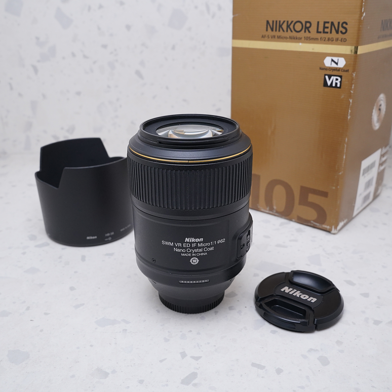 Nikon AF-S VR Micro NIKKOR 105mm f/2.8 G IF ED - USADO 3
