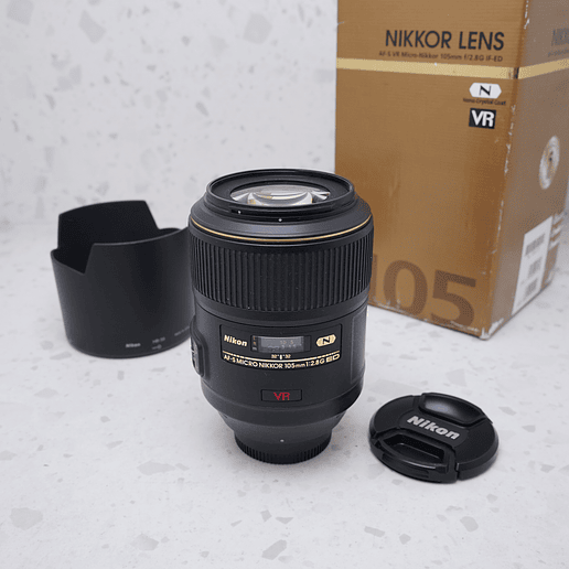 Nikon AF-S VR Micro NIKKOR 105mm f/2.8 G IF ED - USADO 2