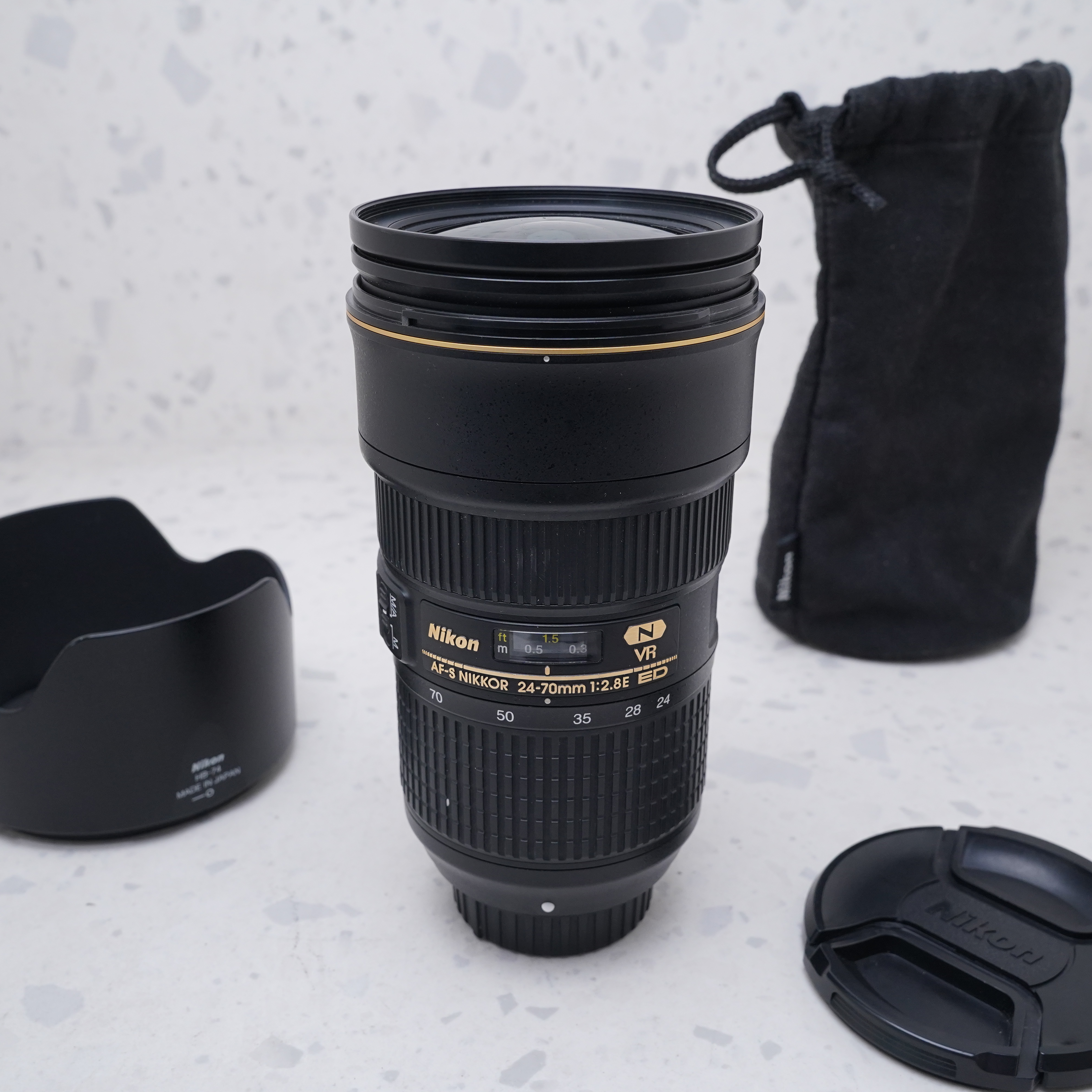 Nikon AF-S NIKKOR 24-70mm f/2.8E ED VR - USADO