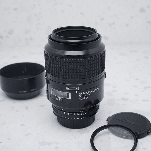 Nikon AF Micro Nikkor 105mm f2.8 D - USADO 2
