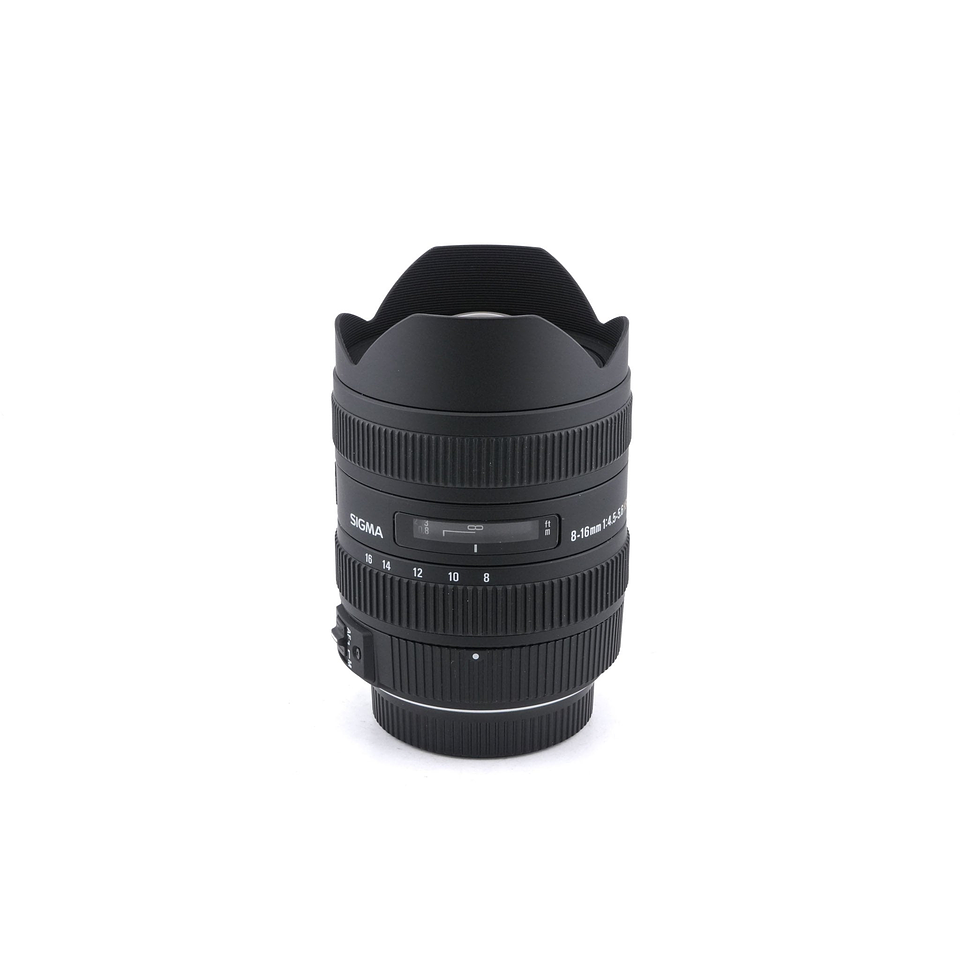 Sigma 8–16mm f/4.5–5.6 DC HSM para Pentax K - USADO