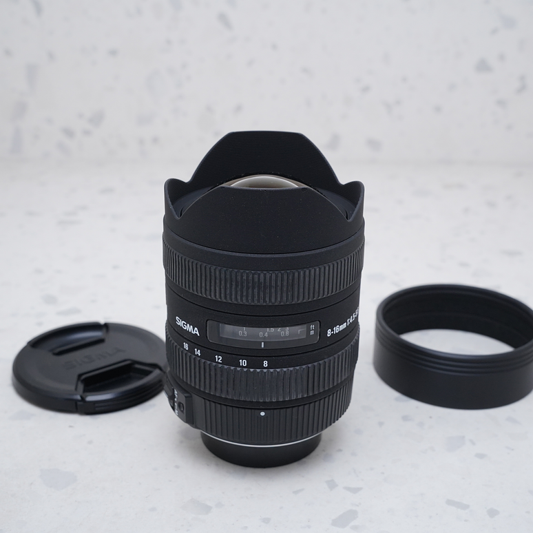 Sigma 8–16mm f/4.5–5.6 DC HSM para Pentax K - USADO 2