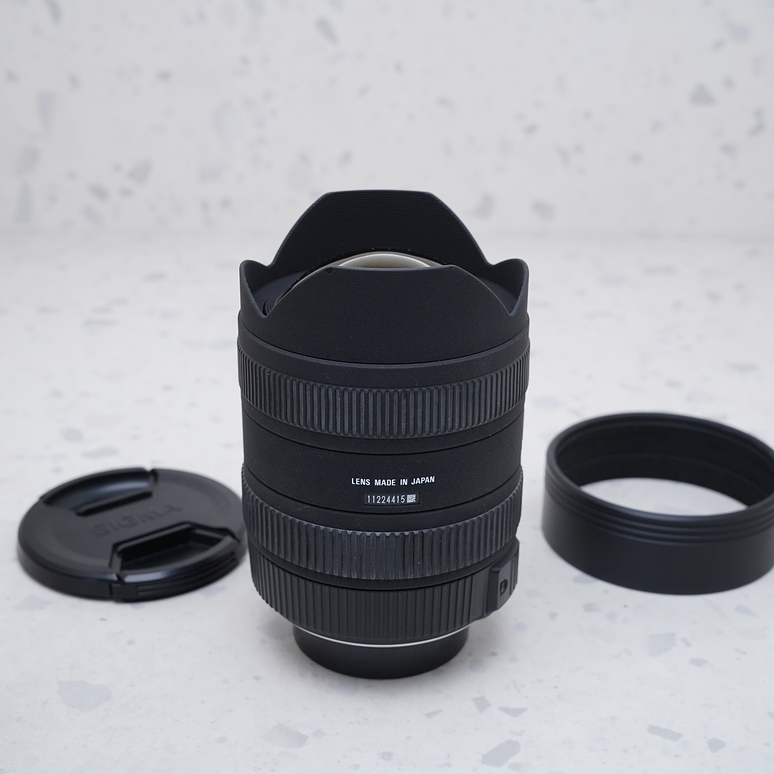 Sigma 8–16mm f/4.5–5.6 DC HSM para Pentax K - USADO 3