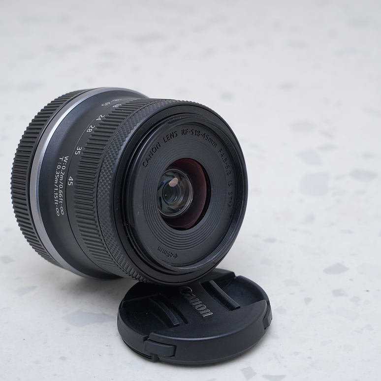 Canon RF-S 18-45mm f/4.5-6.3 IS STM - USADO 4