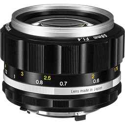 Voigtlander Nokton 58mm f/1.4 SL II S Para Nikon - USADO