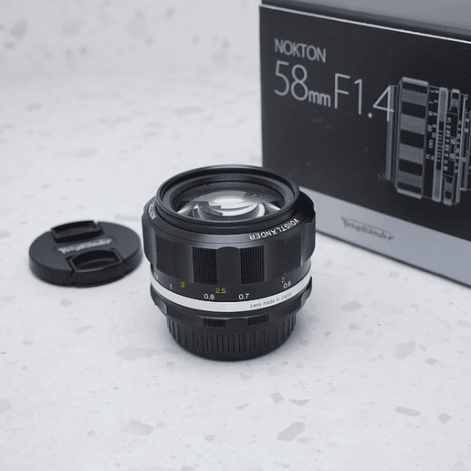 Voigtlander Nokton 58mm f/1.4 SL II S Para Nikon - USADO 2