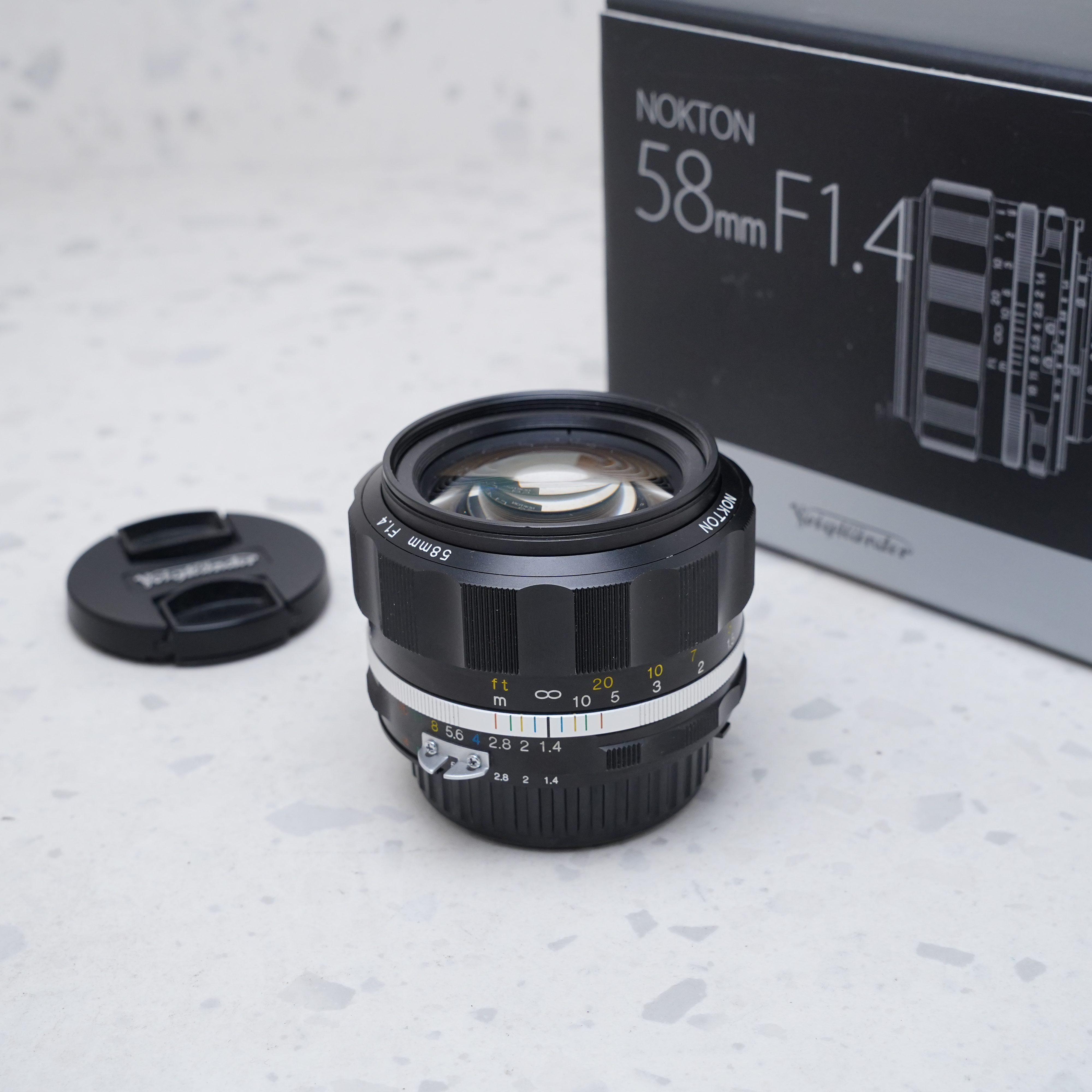 Voigtlander Nokton 58mm f/1.4 SL II S Para Nikon - USADO