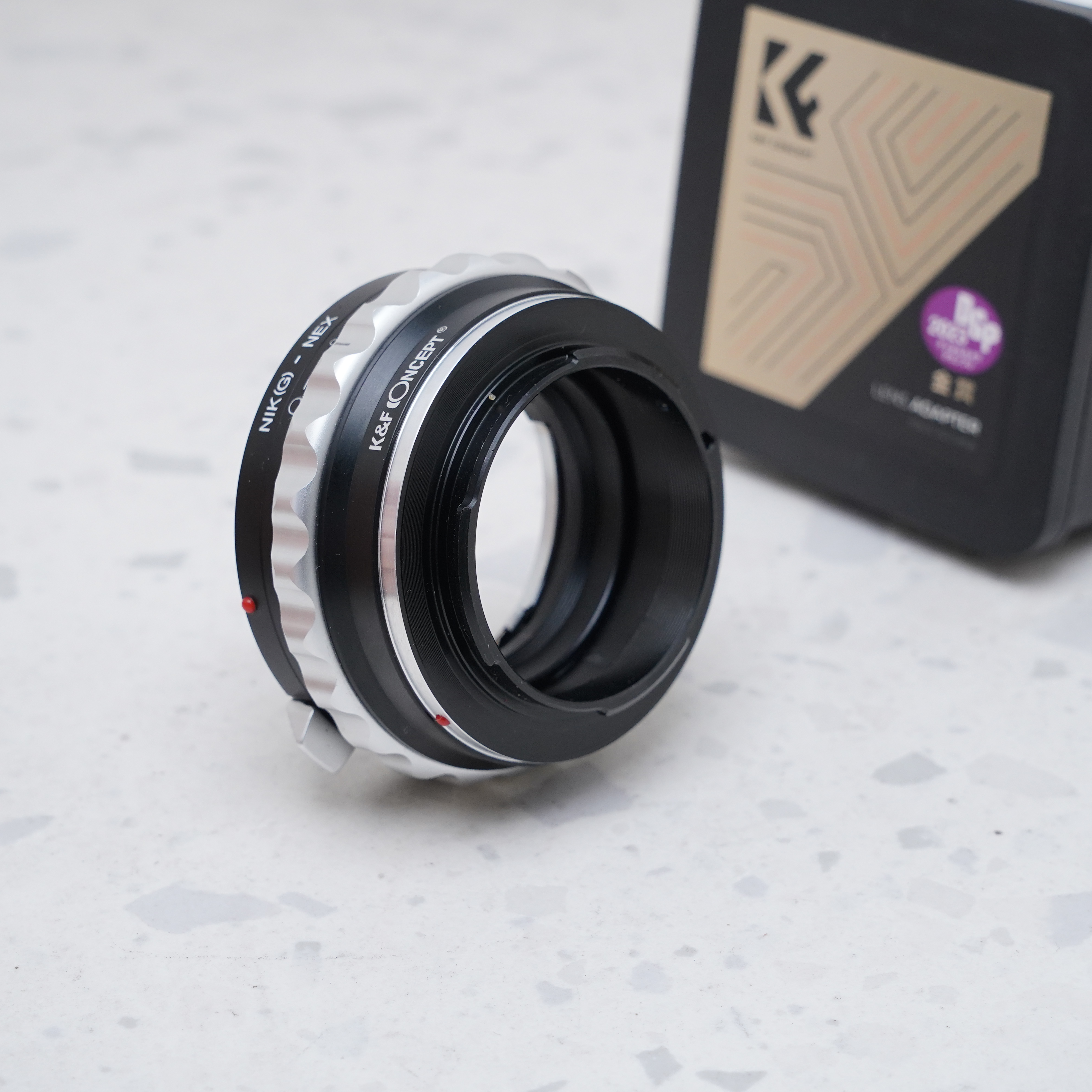 Adaptador Nikon F a Sony E - USADO