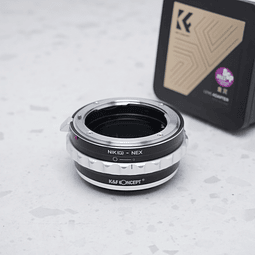 Adaptador Nikon F a Sony E - USADO