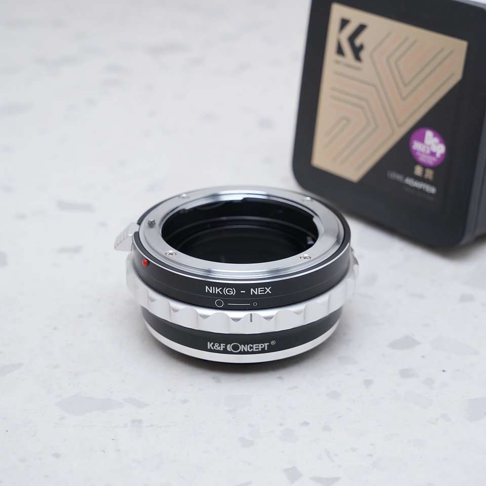 Adaptador Nikon F a Sony E - USADO