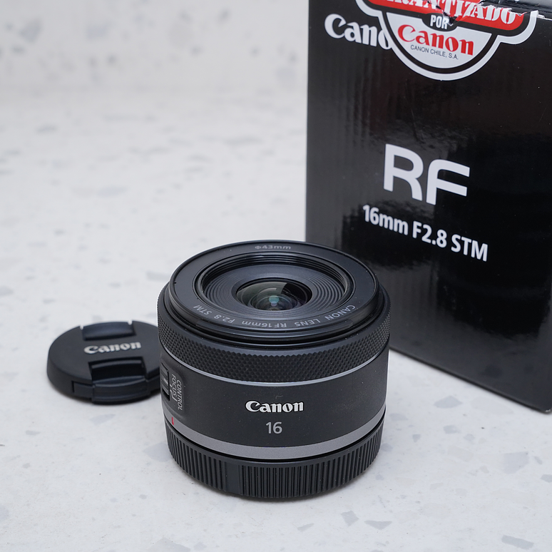 Canon RF 16mm f/2.8 STM - USADO 2