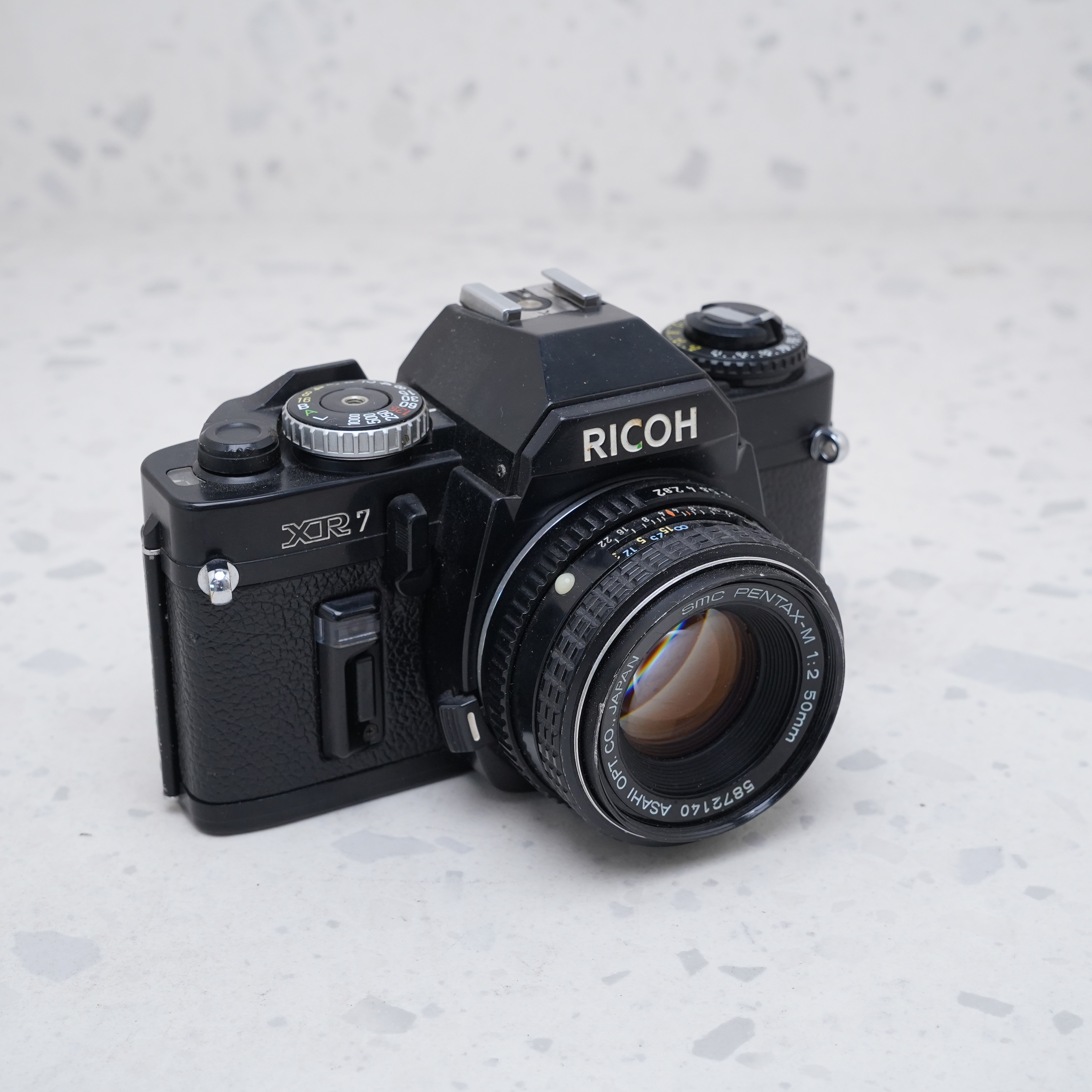 Ricoh XR‑7 + Pentax M 50mm f/2 - USADO